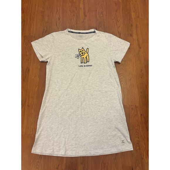 Life Is Good Other - Life is Good Cozy Dog with Daisy Women's Sleep-Dress Size Large